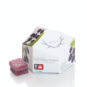 Gummy - Indica - Marionberry - 10 Gummies